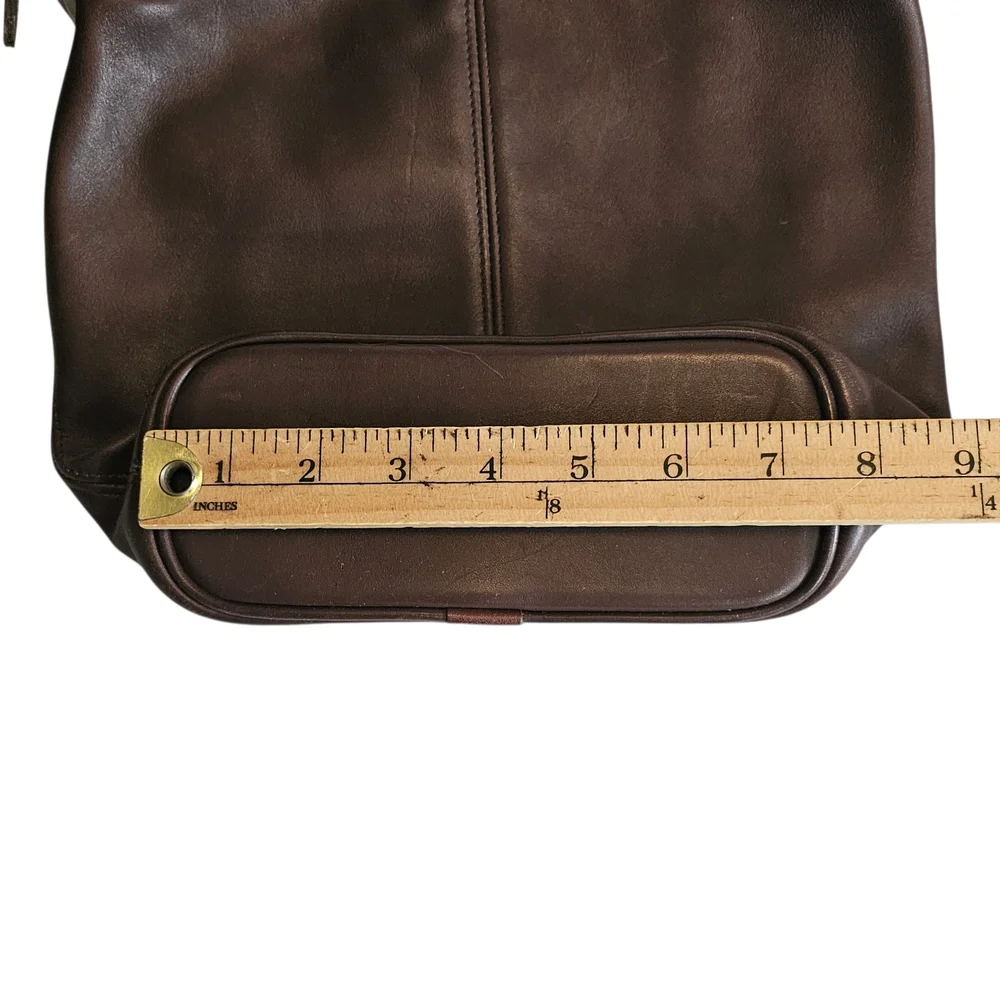 Vintage Coach Soho Leather Bucket Shoulder Bag Brown 4148 Costa Rica - Picture 10 of 14